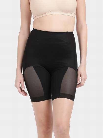 Shyle Black High Waist Tummy Shapewear