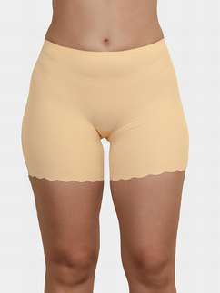 Shyle Skin Waist Grip Scallop Finish Shapewear