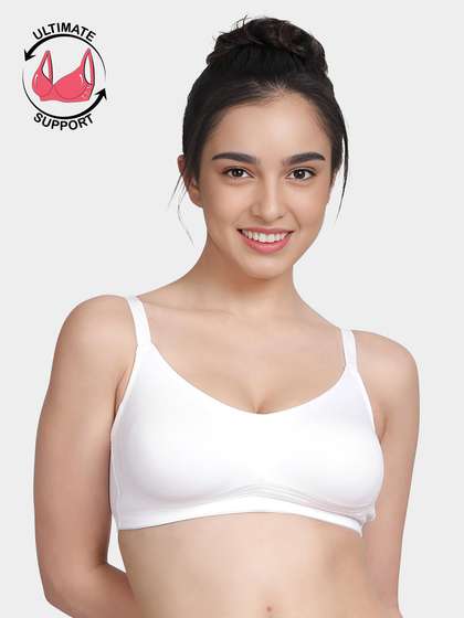 Susie Bright White Bottom Encircled Moulded Everyday Bra
