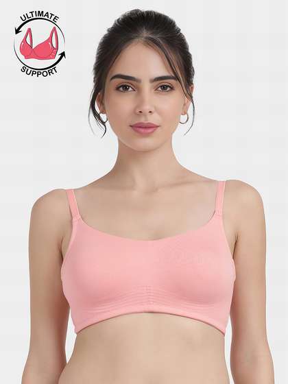 Susie Tickled Pink Bottom Encircled Moulded Everyday Bra