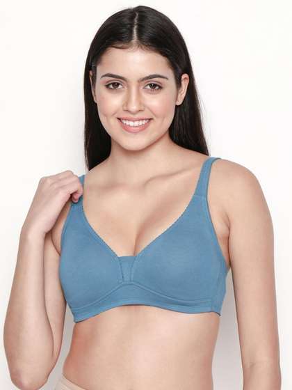Susie Captain Blue Non Padded Moulded Plunge Bra