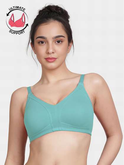 Susie Dusty Turquoise Moulded M-Frame Non Padded Everyday Bra