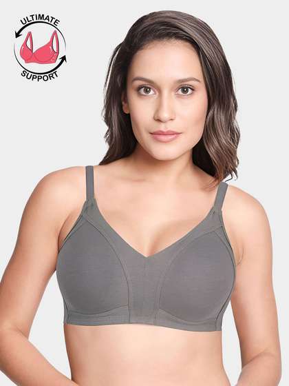 Susie Stormfront Grey Moulded M-Frame Non Padded Everyday Bra