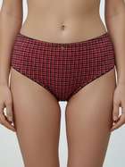 Susie Calypso Coral Checked Bikini Panty