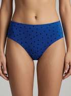 Susie Blue Black Printed Hipster Panty