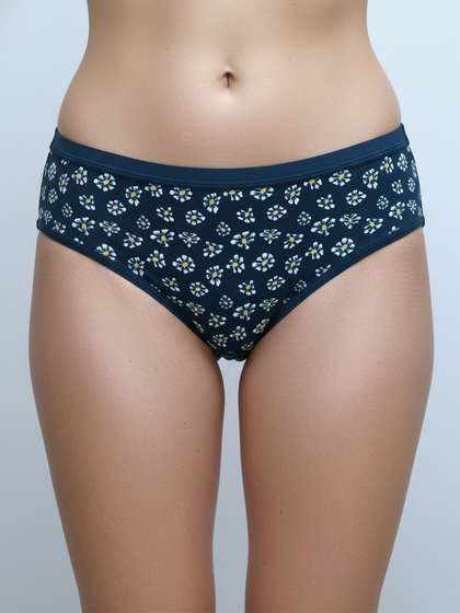Taabu Blue Wing Printed
                          Polyamide Bikini Panty