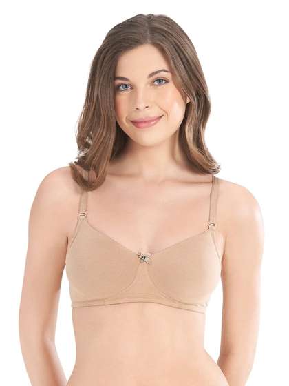 Amante Sandalwood Moulded Non Padded Wirefree Everyday Bra