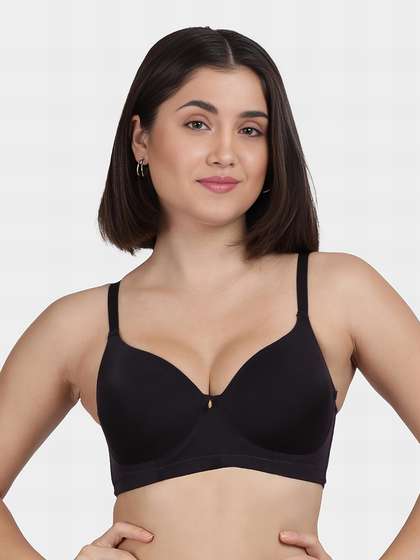 Susie Black Beauty Fully Adjustable Lightly Padded Bra