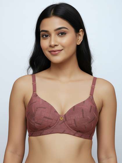 Susie Lantana Rose Self Patterned Padded Bra