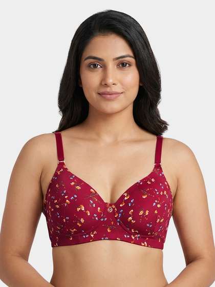 Susie Scooter Red Striking Prints Padded Bra