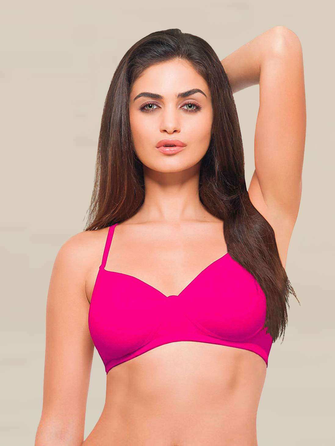 Buy Laavian Hot Pink T Shirt Bra Online India - Shyaway.com