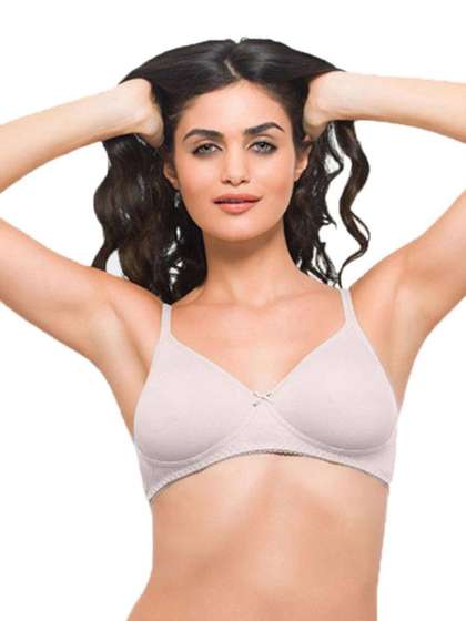 Laavian White Soft Seamless T- Shirt Bra