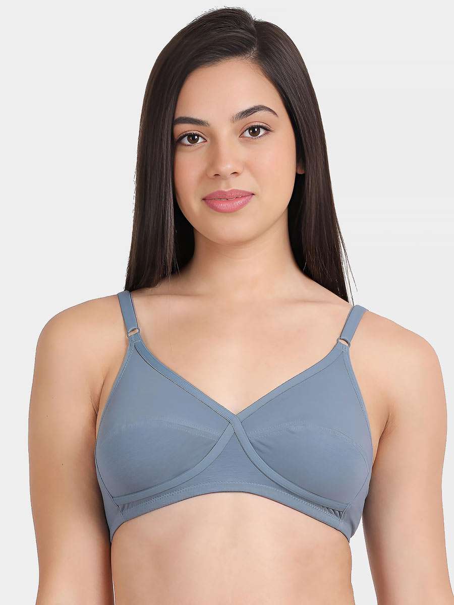 Susie Black Beauty X Frame Seamed Wirefree Everyday Bra
