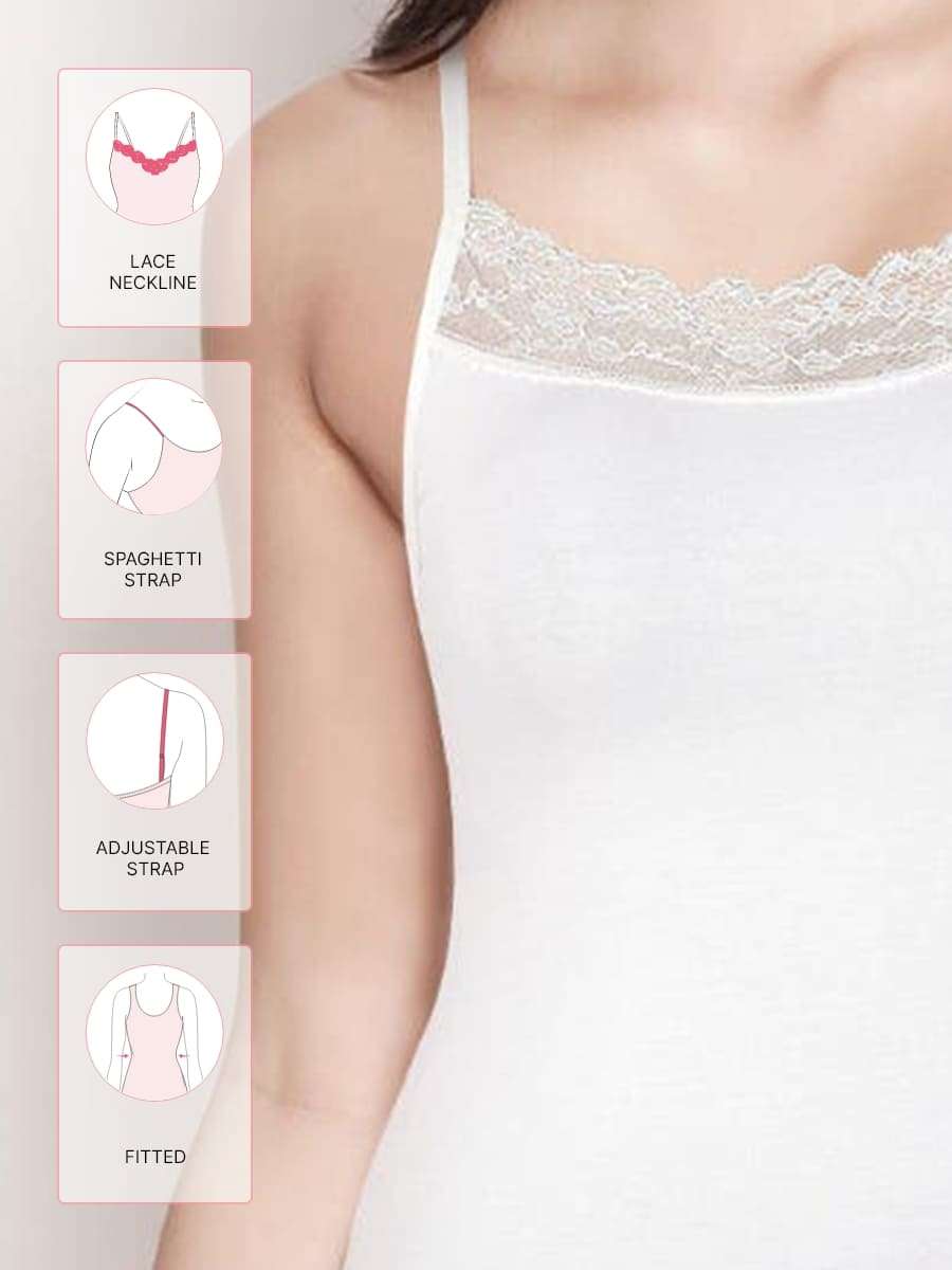 ★即発送★ meltthelady lace logo camisole 白 46555dd1666682ae9a4900026f8bd4