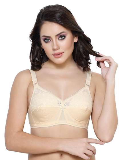 Libra Skin Cotton Solid Non Padded Hakoba Everyday Bra