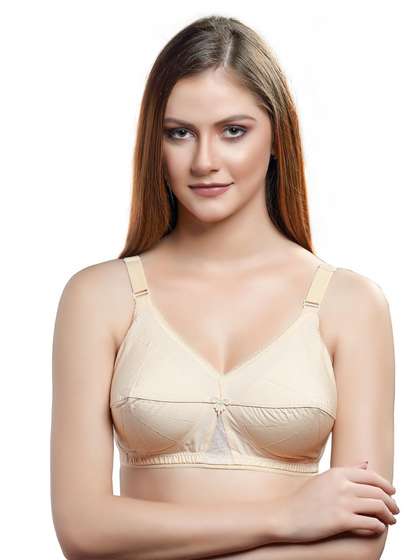 Libra Skin Cotton Seamed Non Padded Everyday Bra