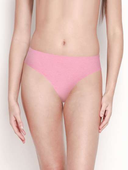 Susie Tickled Pink Low Coverage Solid Thong Panty
