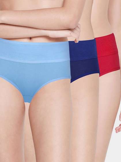 Susie Multicolor Solid Tummy Tucker Panty Combo O