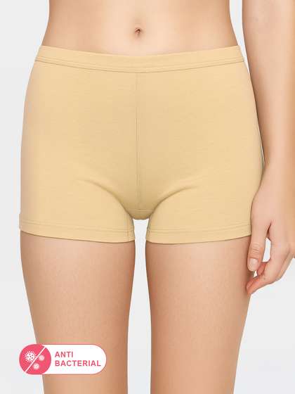 Susie Buff Skin Mid waist Full Coverage Boyshorts Panty