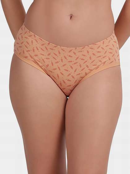 Susie Toast Skin Barley Print Full Coverage Hipster Panty
