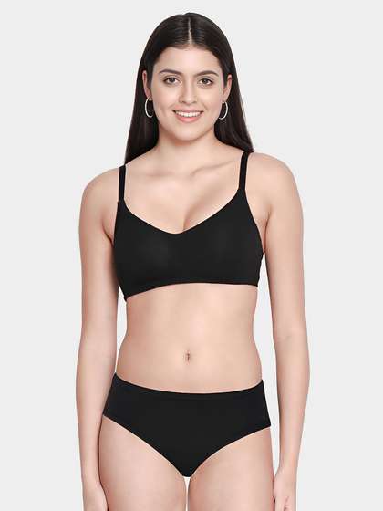 Susie Black Beauty Bottom Encircle Bra Lingerie Set
