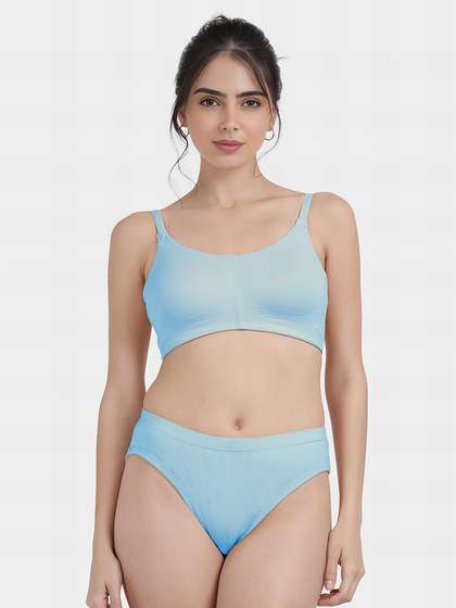 Susie AngelFalls Bottom Encircled Moulded Everyday Bra Lingerie Set