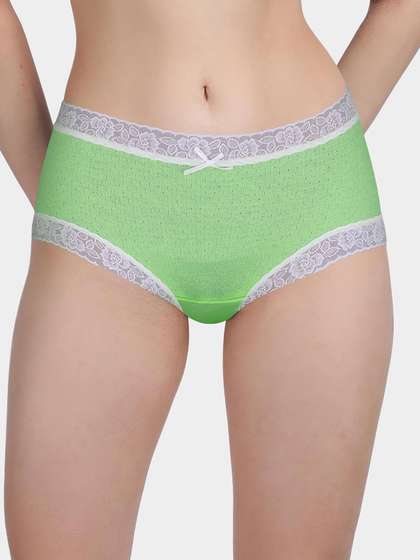 Susie Jasmine Green Low Waist Hipster Panty