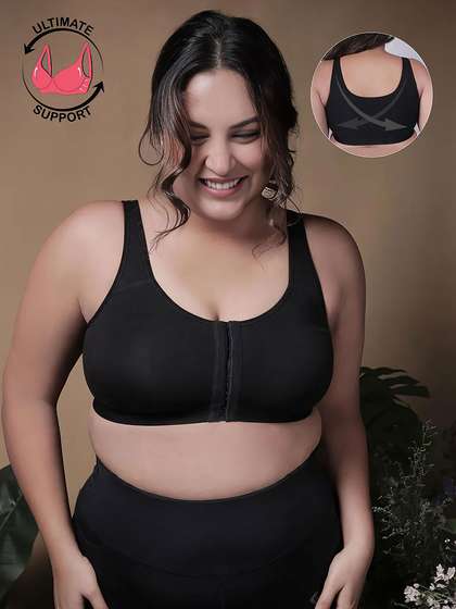 Nykaa Black Non Padded Full Coverage Multi Purpose Bra