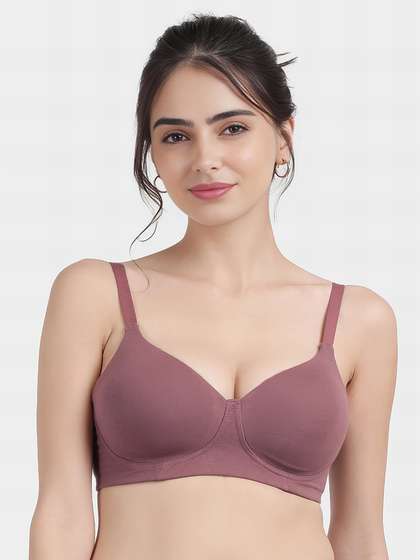 Susie Rose Brown Basic Padded Non Wired Bra