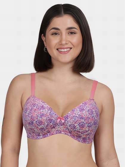 Taabu Salt Air Printed Padded Wirefree T-Shirt Bra
