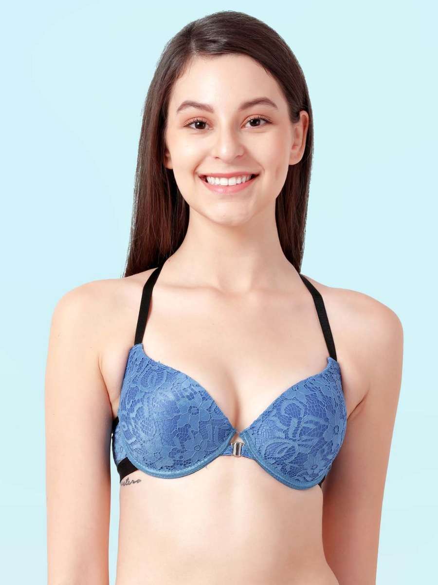 Salsation サルセーション Cotton bra (dark blue) Salsation サルセーション Cotton bra (dark blue)