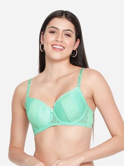 Susie Blue Radiance Lace Cup Padded Wired Bra
