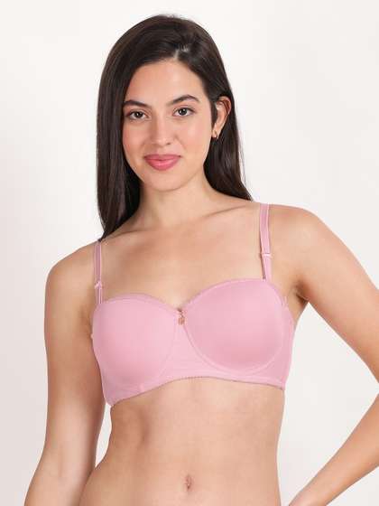 Susie Candy Pink Top Lace Wired Balconette Bra