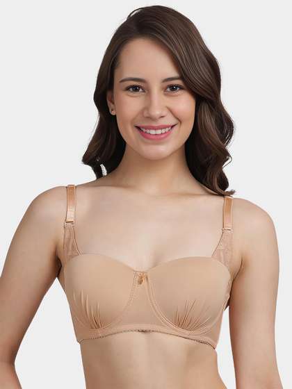 Susie Skin Lace Strap Wired Balconette Bra