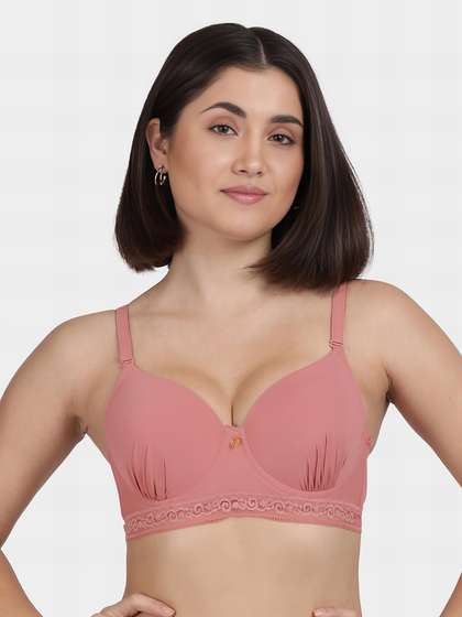 Susie Rosette Underband Lace Padded Wired Bra