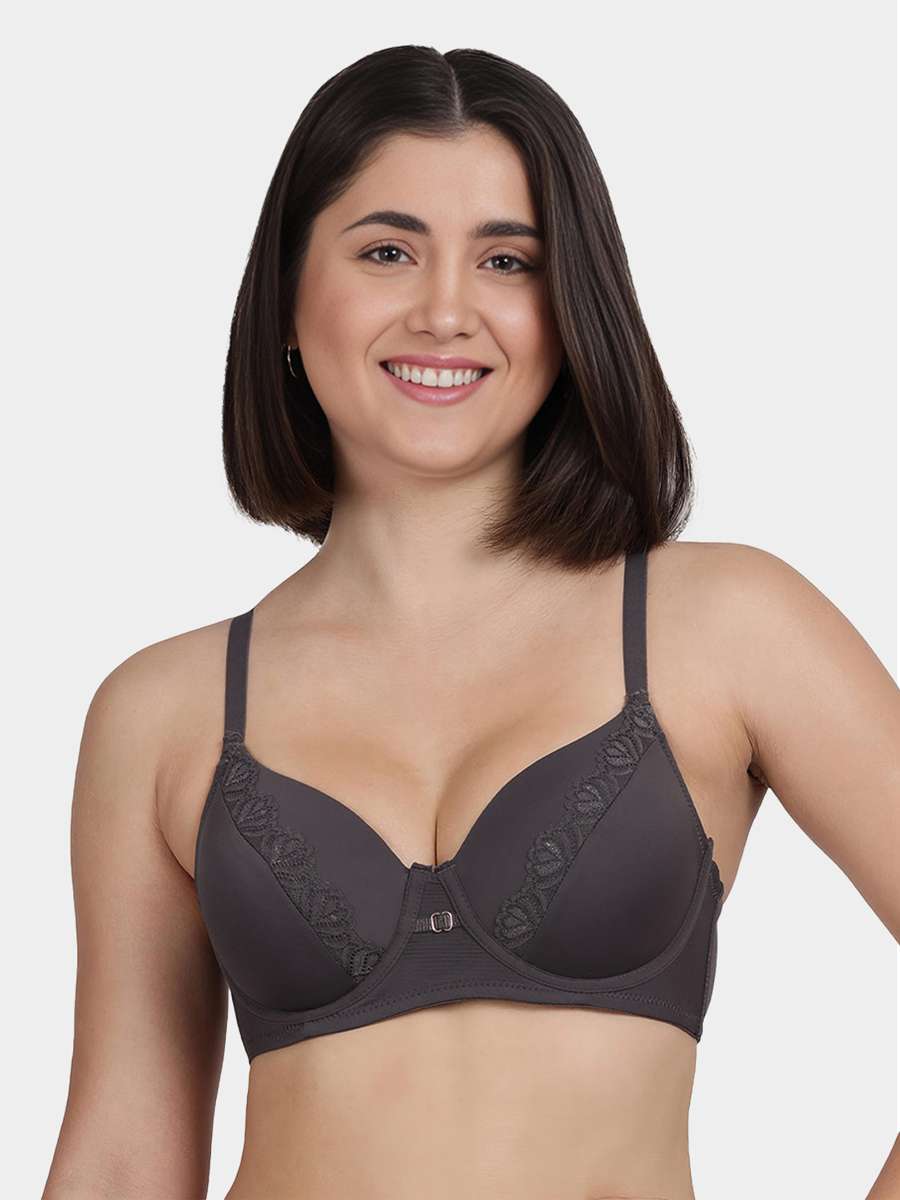 Susie Multicolor Lace Detailed Padded Wired Bra Combo A