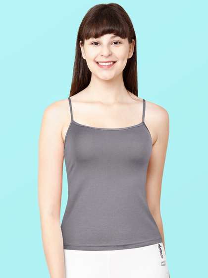Shyaway Teens Stormfront Grey Spaghetti Strap Camisole