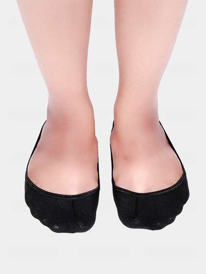 Shyle Black Beauty Seamless Ankle Socks