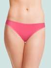 Shyle Coral Pink Casual Cotton Thong Panty