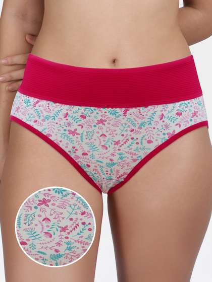 Susie White Garden Printed Tummy Tucker Panty
