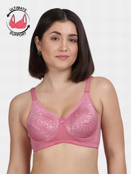Susie Wild Orchid Non Padded Lace 3/4th Coverage Everyday Bra