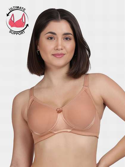 Susie Coral Blush Side Encircled 3/4th Coverage Everyday Bra