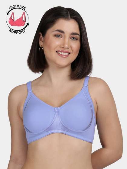 Susie Serenity Blue Side Encircled 3/4th Coverage Everyday Bra
