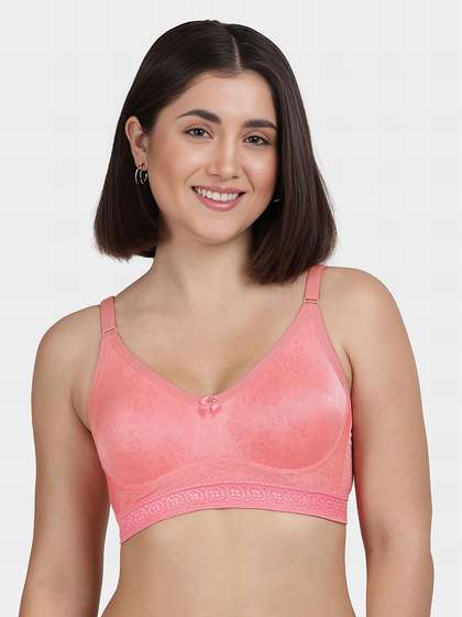 Susie Bubblegum Pink Moulded Lacework Everyday Bra
