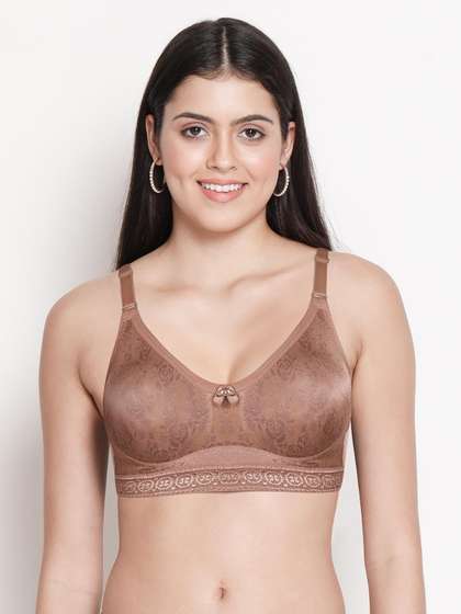 Susie Cinnamon Swirl Brown Moulded Lacework Everyday Bra