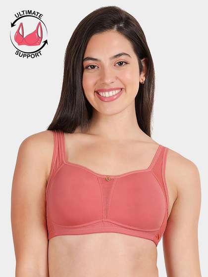 Taabu Mauveglow Full Coverage Padded Minimizer Bra