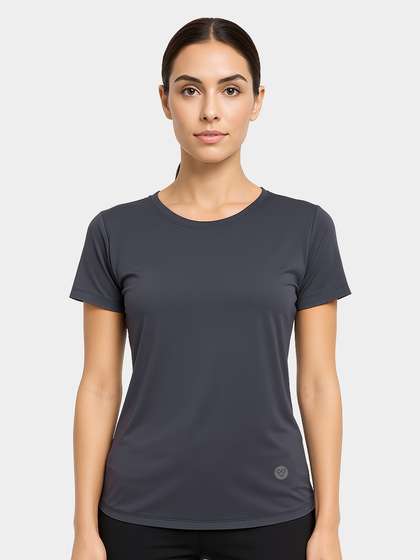 Shyway Nightshadow Blue Back V Neck T-Shirt