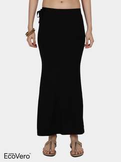 United Classic Black Beauty Flawless Fit Side Slit Saree Shapewear