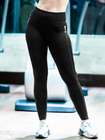 United Classic Black Side Seam Workout Leggings