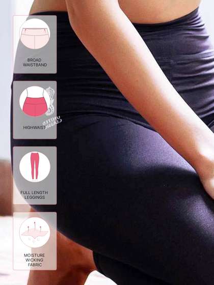 United Classic Violet Workout Leggings